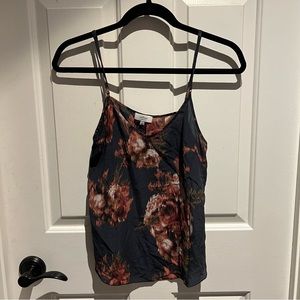 Wilfred 100% Silk Floral Tank Top